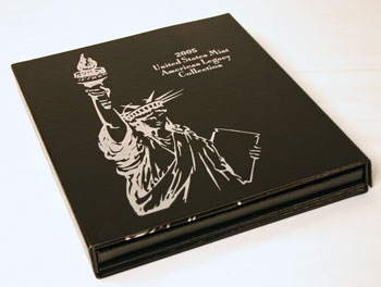 2005 American Legacy Collection Proof Coins Set box
