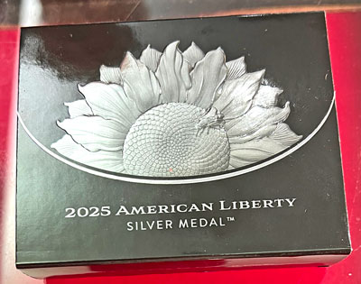 2025 American Liberty Silver Medal collectible