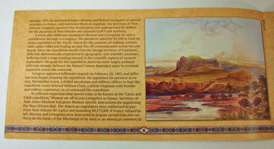 Lewis and Clark Coin and Currency Set Louisiana Purchase Booklet page 6