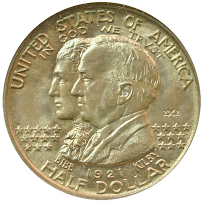 Alabama Centennial Half Dollar Obverse