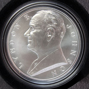 Johnson Presidential Medal obverse
