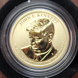 Kennedy Presidential $1 Coin obverse
