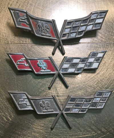 Corvette emblems 1977 or 1979