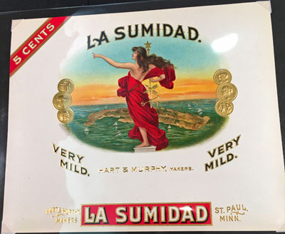 La Sumidad Cigar Box Label