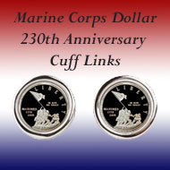 Marine Corps Commemorative Dollar on the Greater Atlanta Coin Show's Numismatic Shoppe