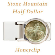 Stone Mountain Money Clip on Greater Atlanta Coin Show's Numismatic Shoppe