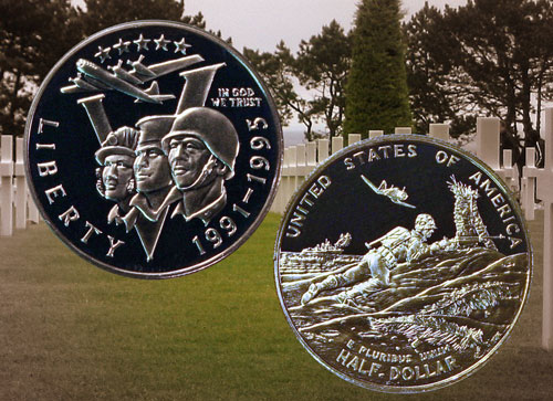 World War II Commemorative Half Dollar Coin